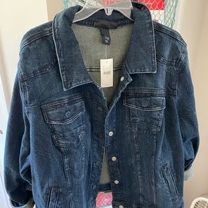 NWT Lane Bryant Denim short Jacket